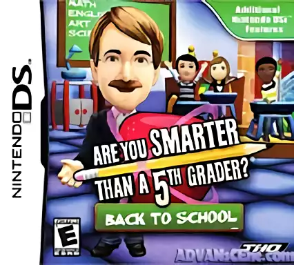 Image n° 1 - box : Are You Smarter than a 5th Grader - Back to School (DSi Enhanced)